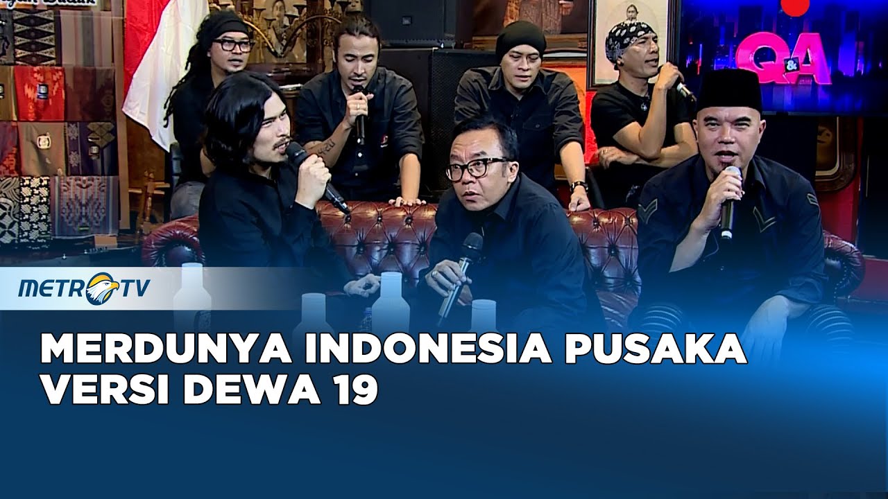 Suara Dewa 19 Mengalun Merdu di Lagu Indonesia Pusaka #qna