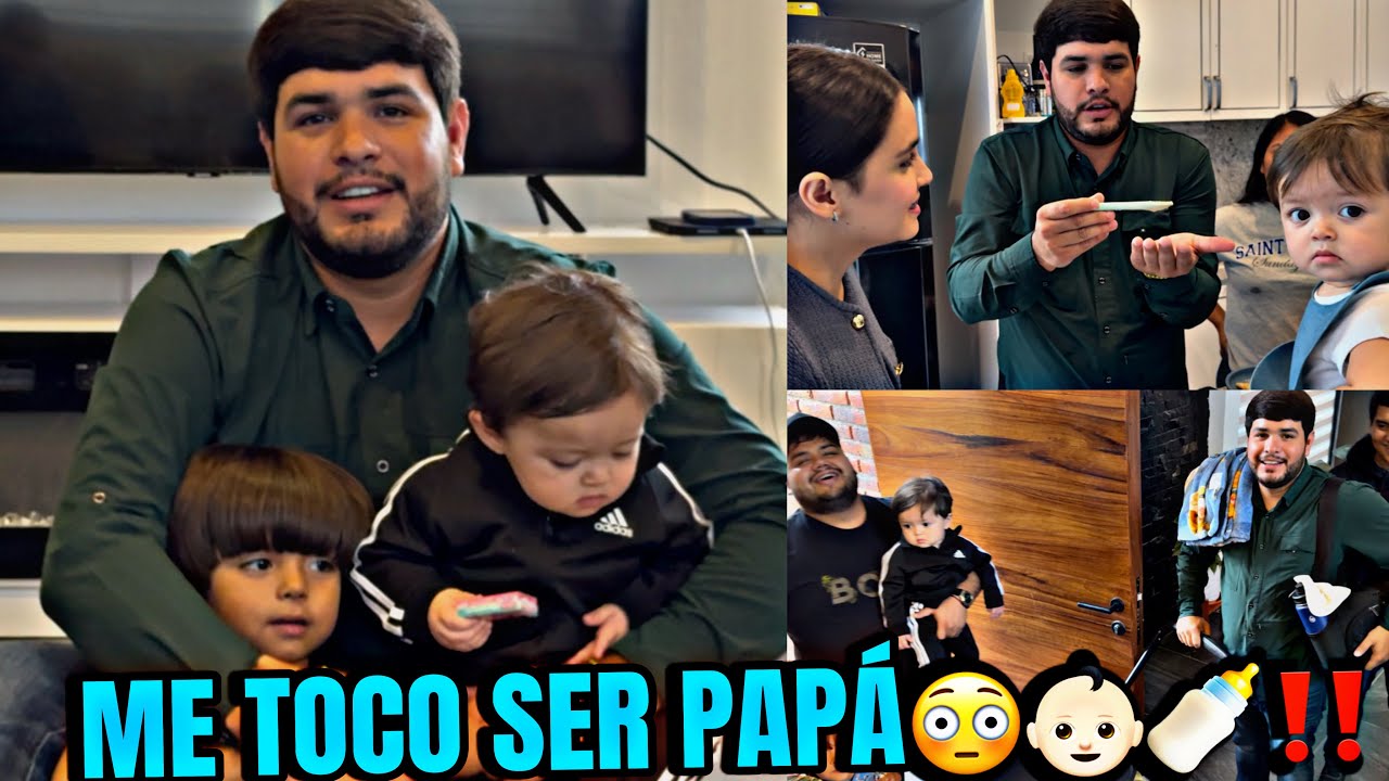 ME TOCO SER PAPÁ DE VI CHENTE👶🏻😳‼️ESTO HICIMOS EN EL DIA 🤣‼️
