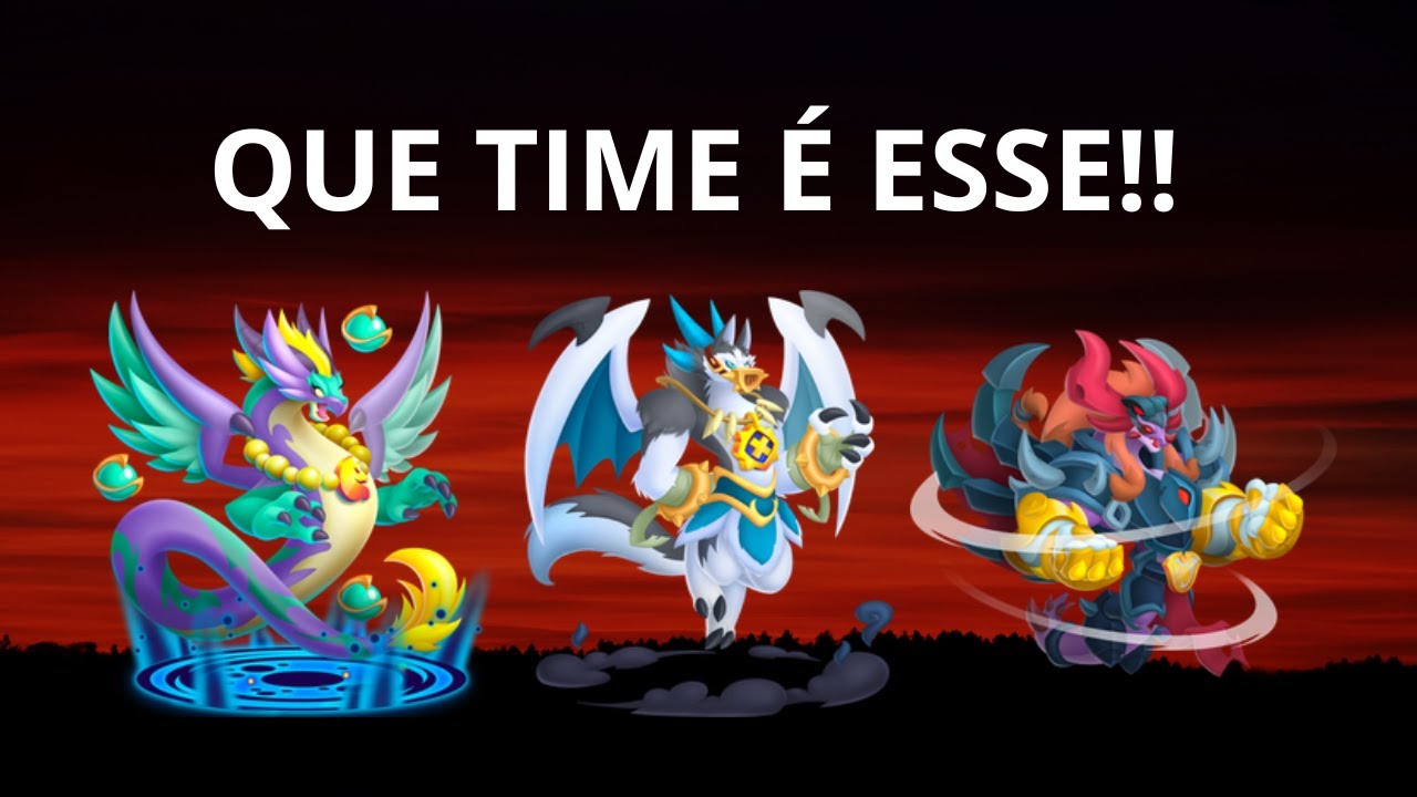 QUE TIME É ESSE MEU INSCRITO!! #1 - DRAGON CITY