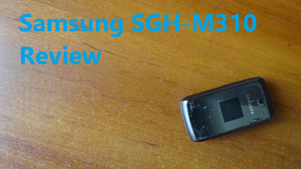 Samsung SGH-M310 review
