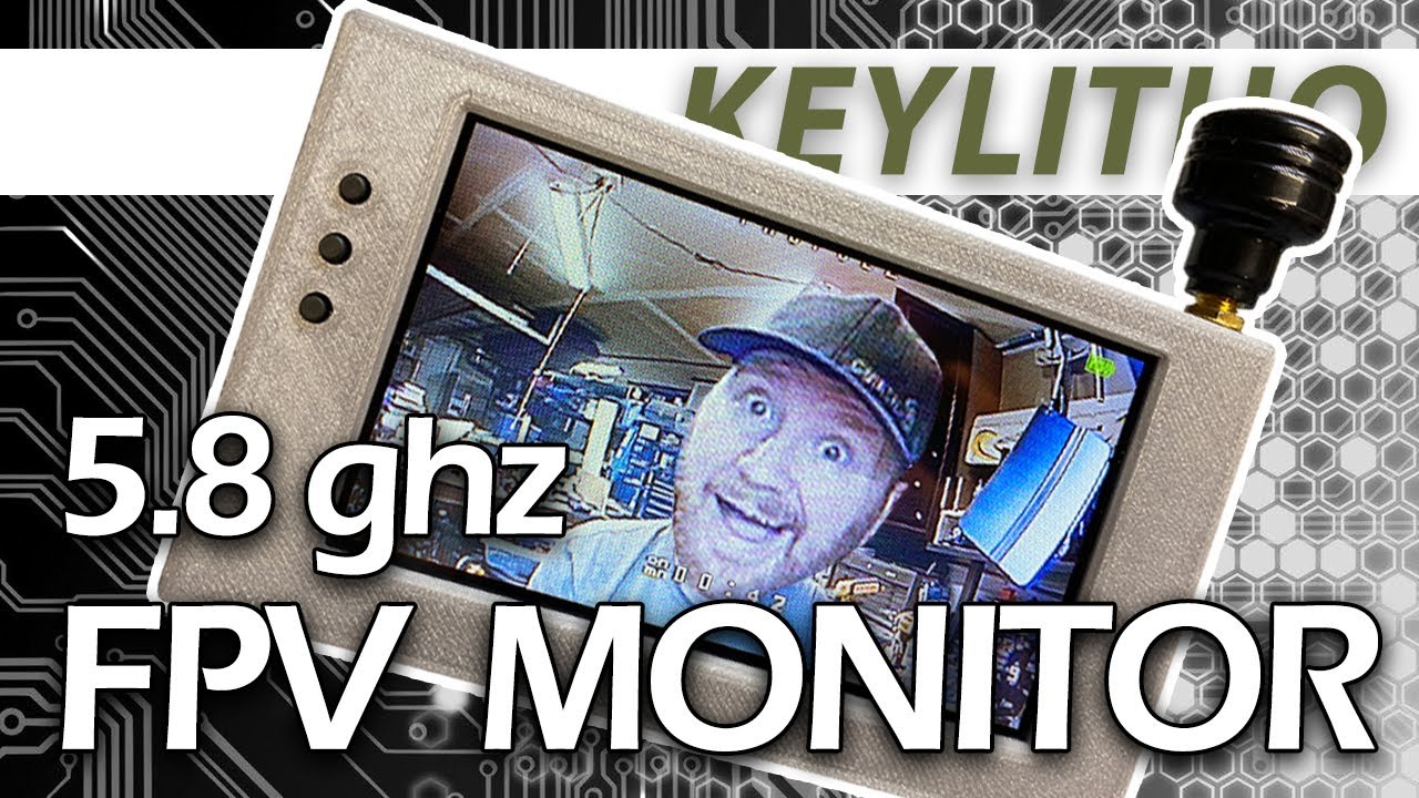 DIY #3DPrinted #FPV Monitor for CHEAP..???
