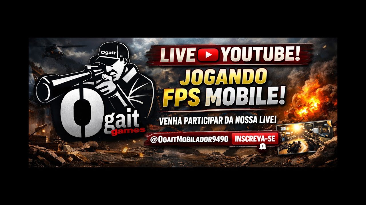GOGO VEM PRA LIVE FPS MOBILE !!!