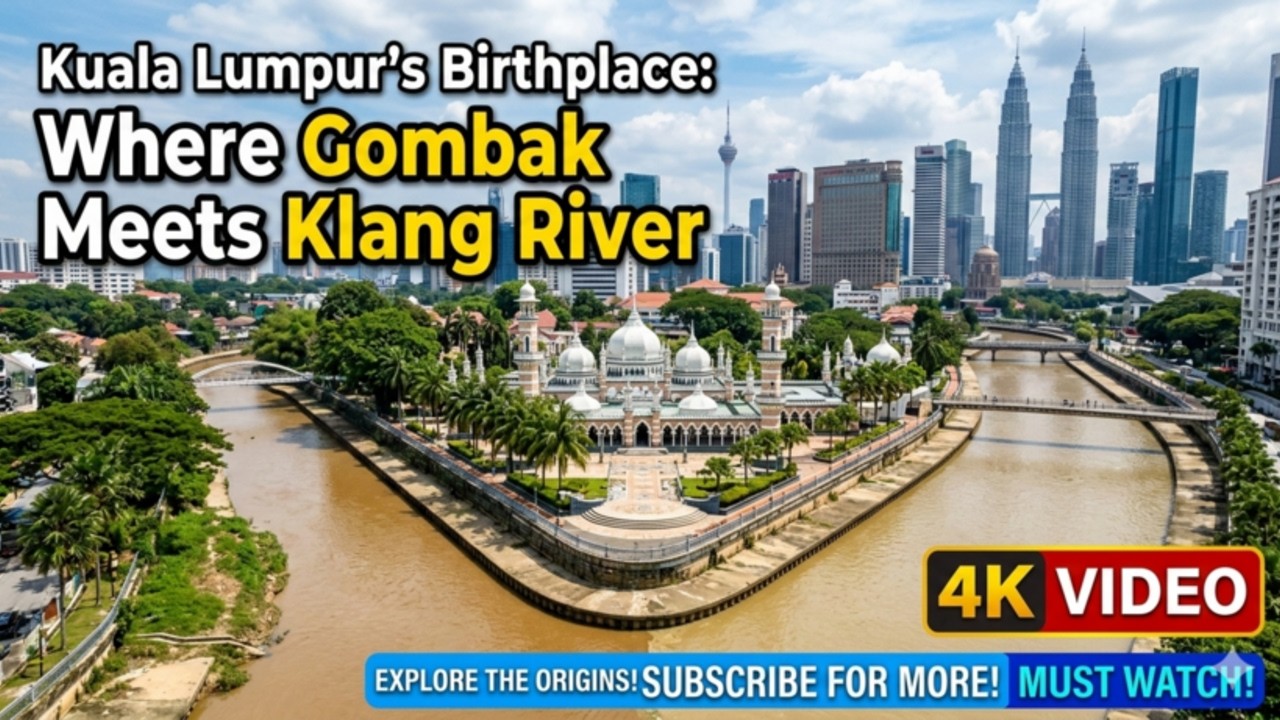 Kuala Lumpur’s Birthplace: Where Gombak Meets Klang River | Malaysia