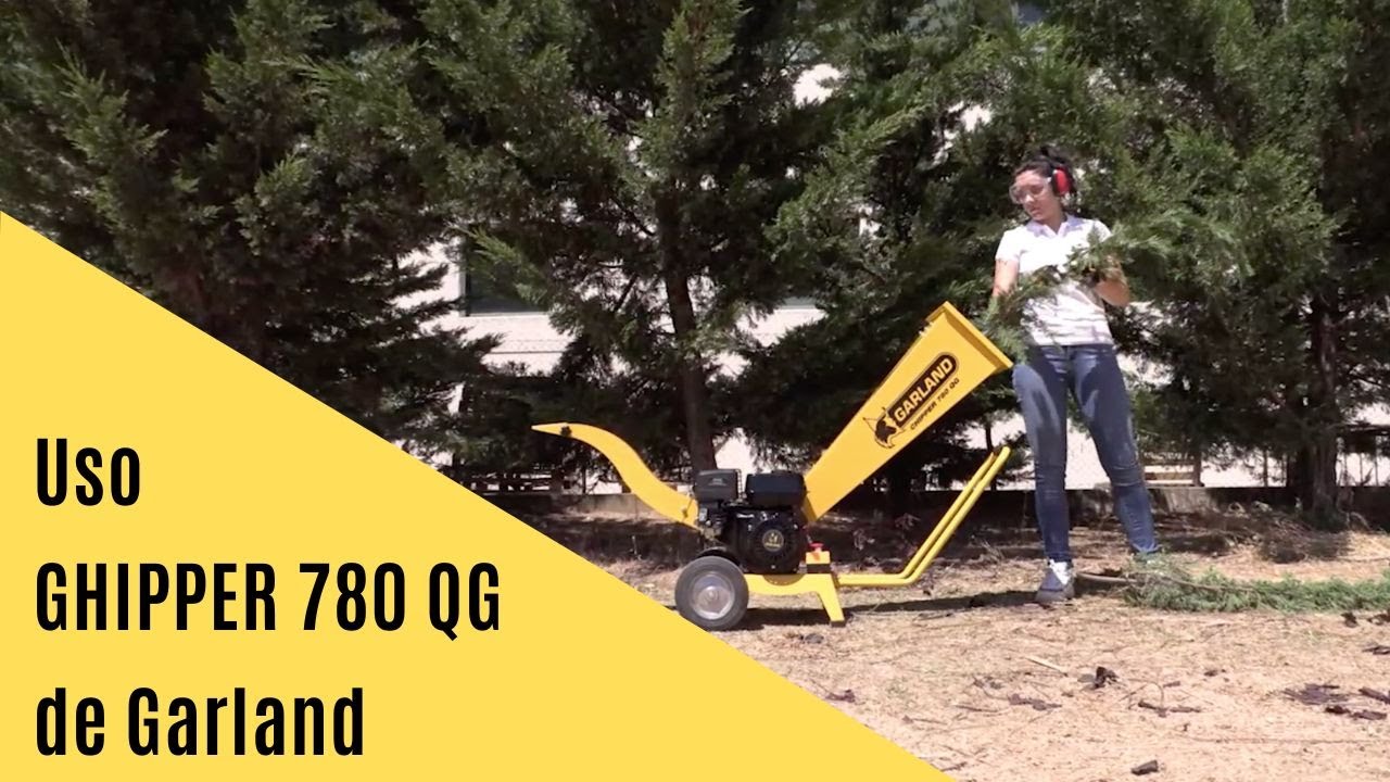 Biotriturador de gasolina Chipper 780 QG | Uso