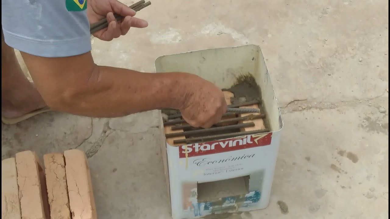 Como fazer um fogareiro a carvão (DICA ESPECIAL)