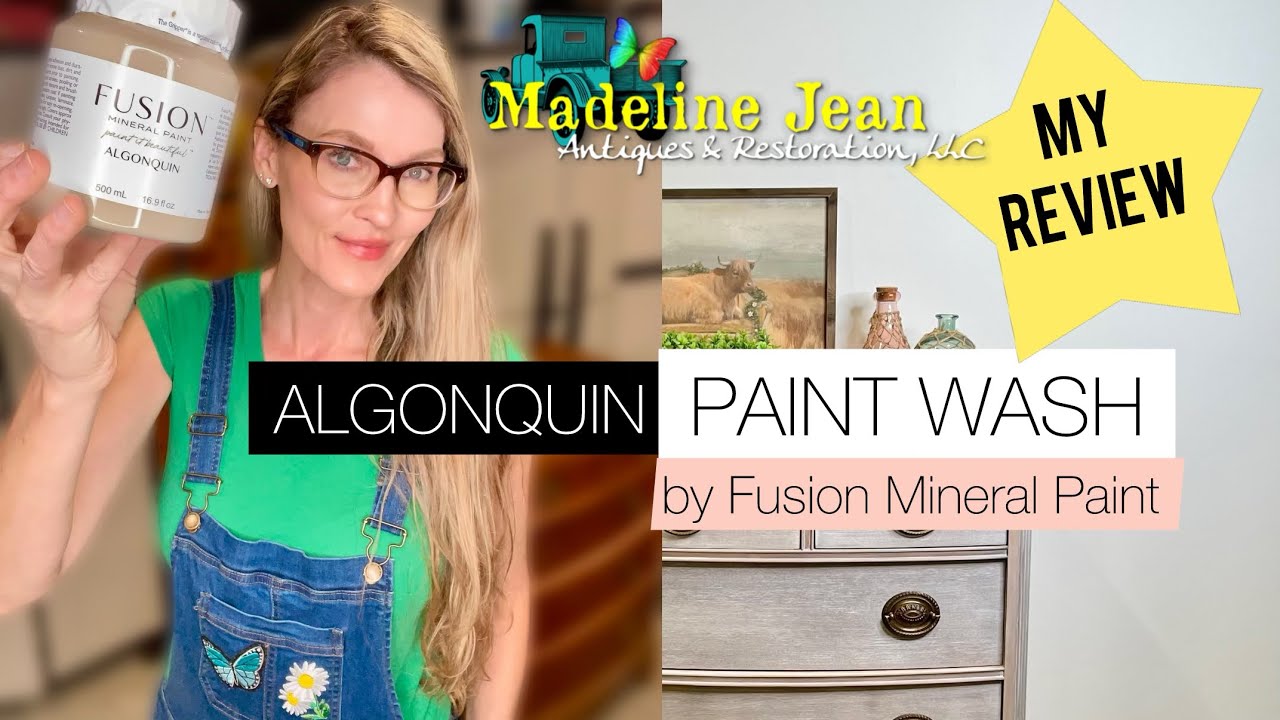 The Viral Finish: Algonquin Paint Wash by Fusion Mineral Paint
