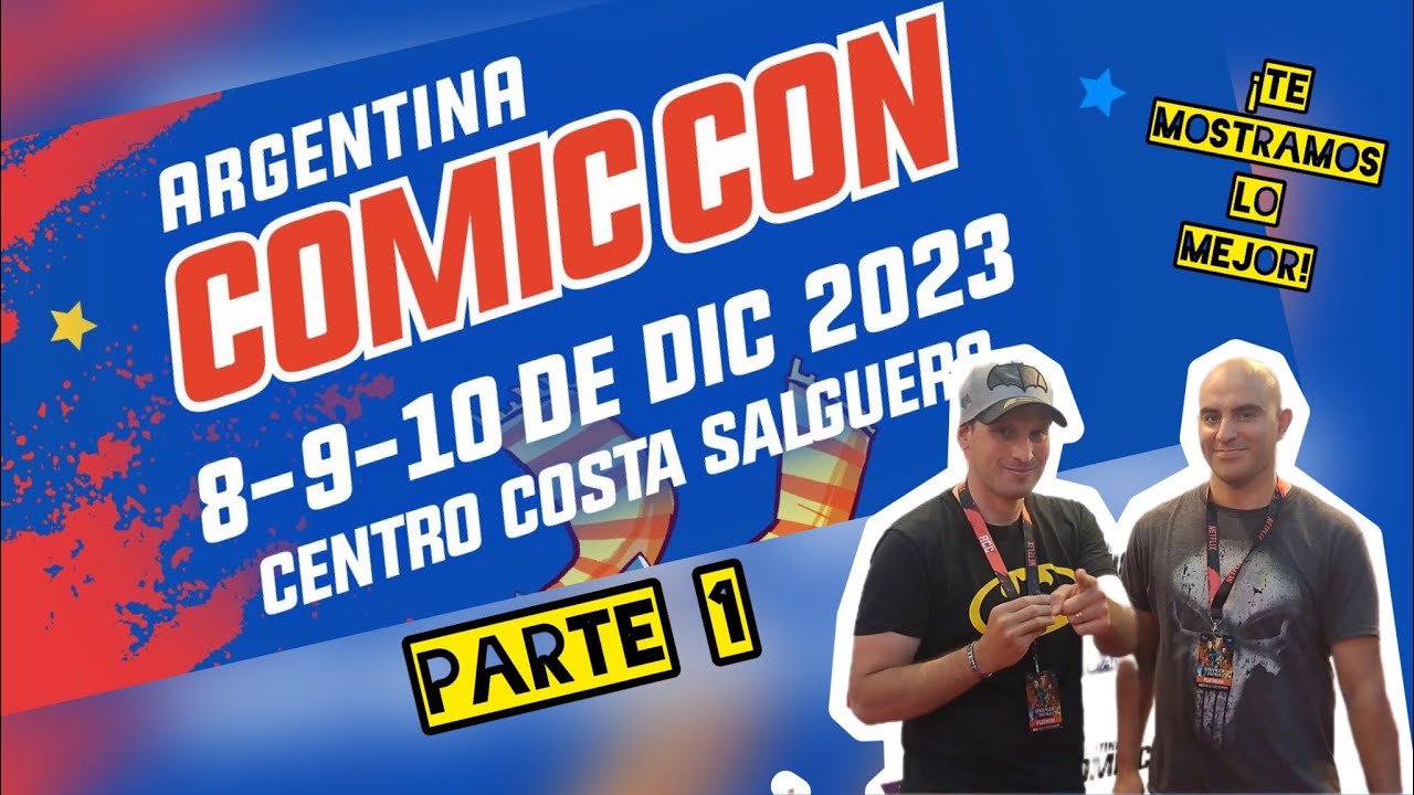 COMIC CON ARGENTINA 2023 ¡Entrevista HUMBERTO VELEZ+voces de Los Simpson.Cosplay y mucho +! Parte 1