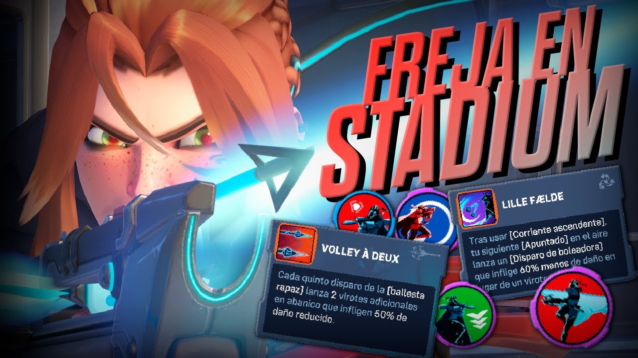TODOS LOS PODERES Y PRIMERA PARTIDA DE FREJA EN STADIUM || OVERWATCH 2