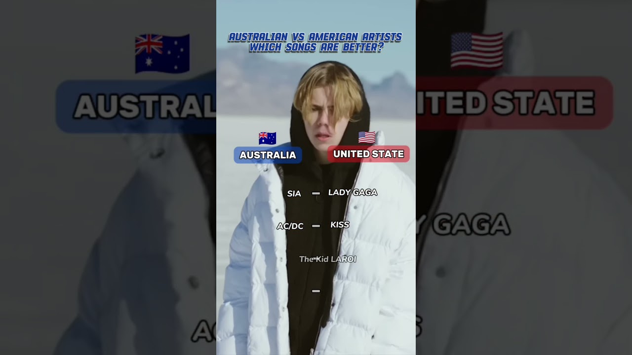 🇦🇺 Australian vs 🇺🇸 American Artists &mdash; Which Songs Are Better?