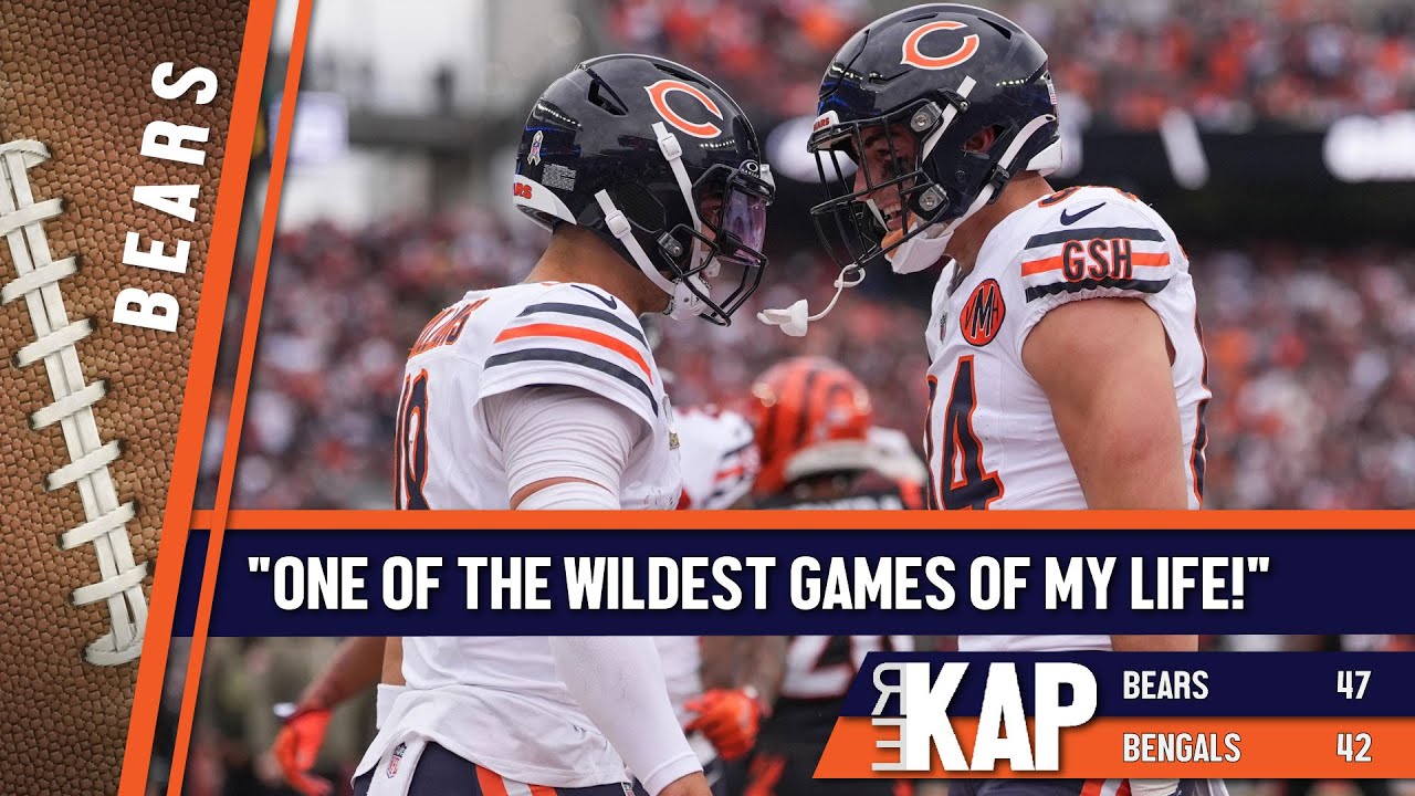 PODSUMOWANIE: 🏈 Chicago Bears wygrywają z Cincinnati Bengals 47-42. &bdquo;Jeden z najdzikszych mecz&oacute;w ...