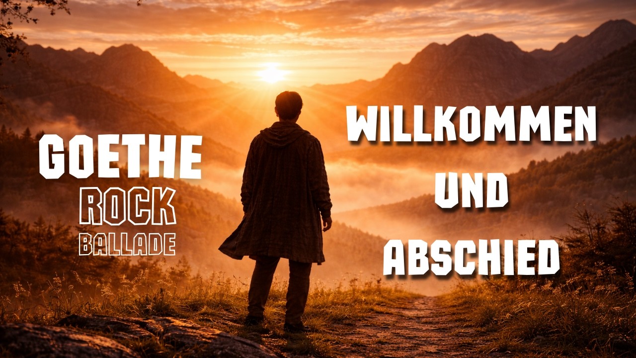 Goethe: Willkommen und Abschied (Rock Version) — Deutsch lernen mit Musik