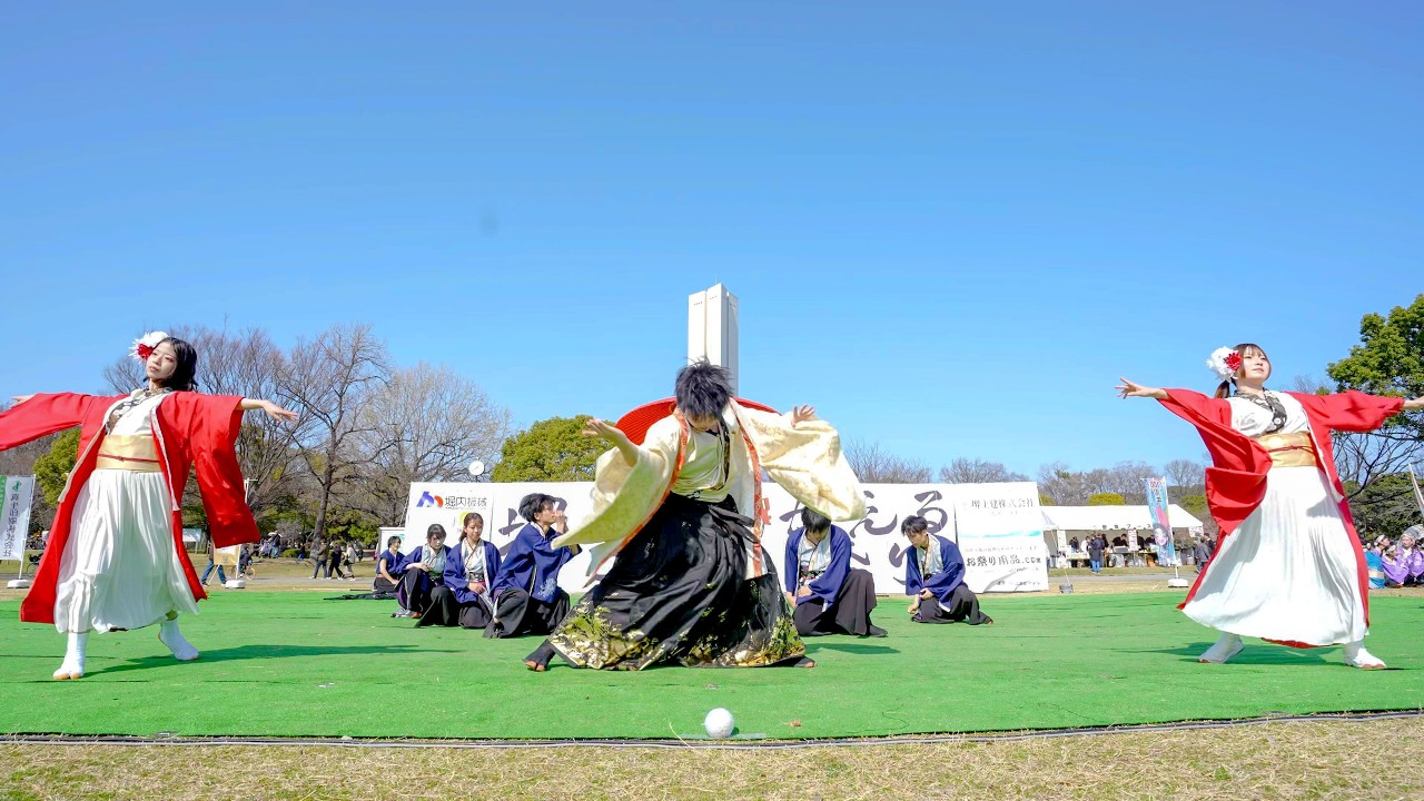[4K] 粲華　堺よさこいかえる祭り 2026 大仙公園会場 (前方)