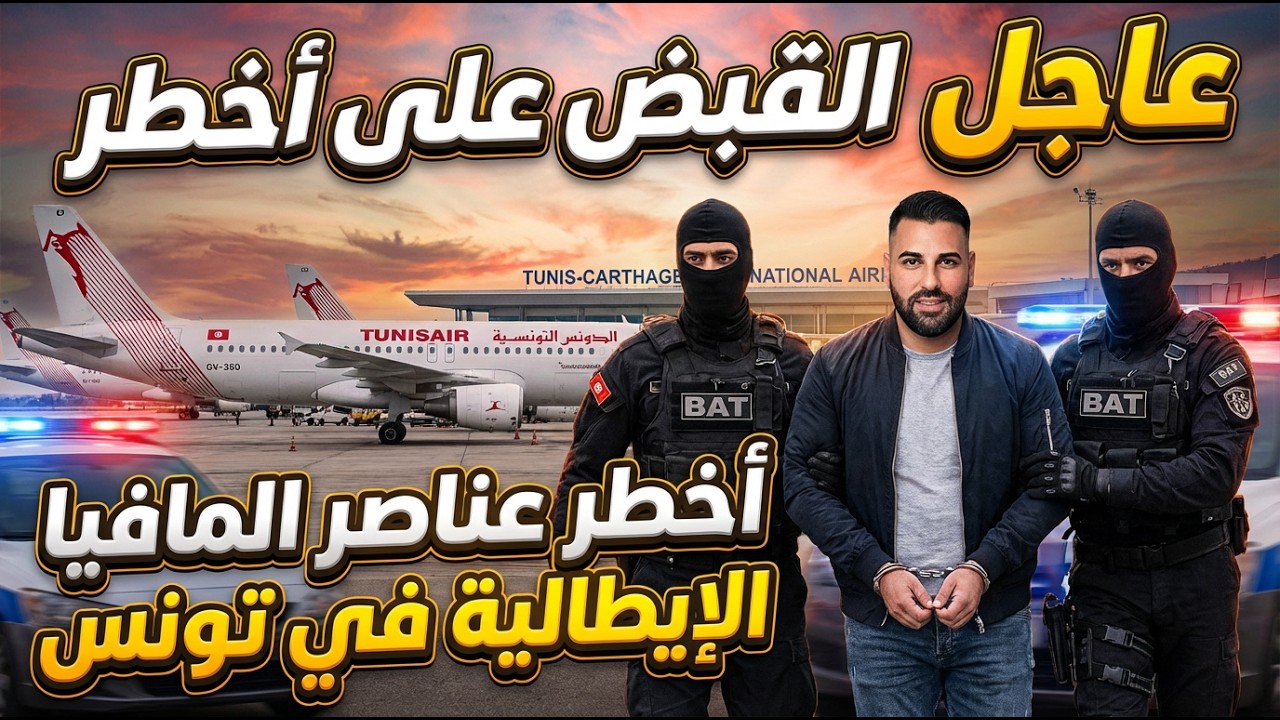 🚨 عاجل القبض على أخطر عناصر المافيا الإيطالية في تونس! وتطورات صادمة في قضية أسطول صمود لغزة 😱