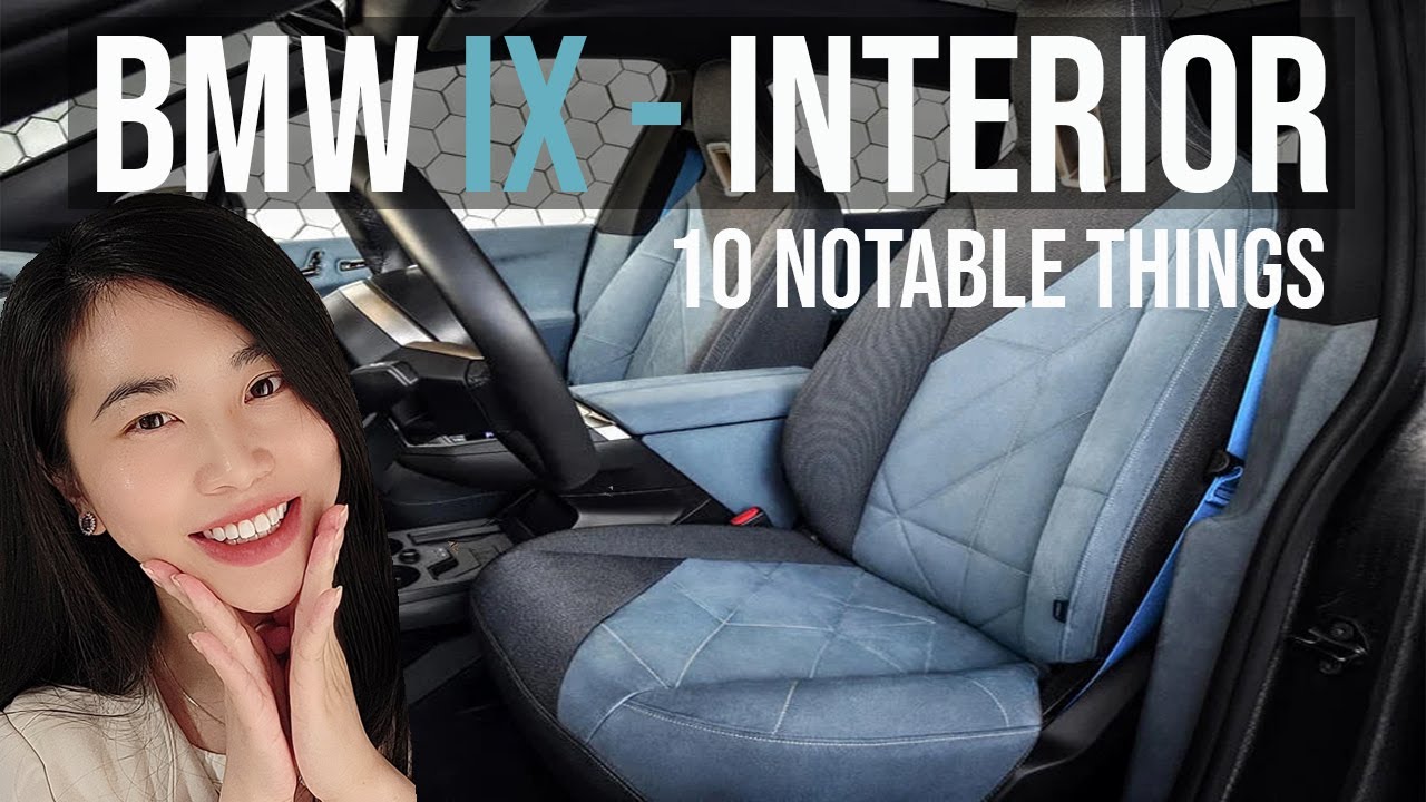 BMW iX - Finally, An Interior That Doesn't Look Like Every Other BMW