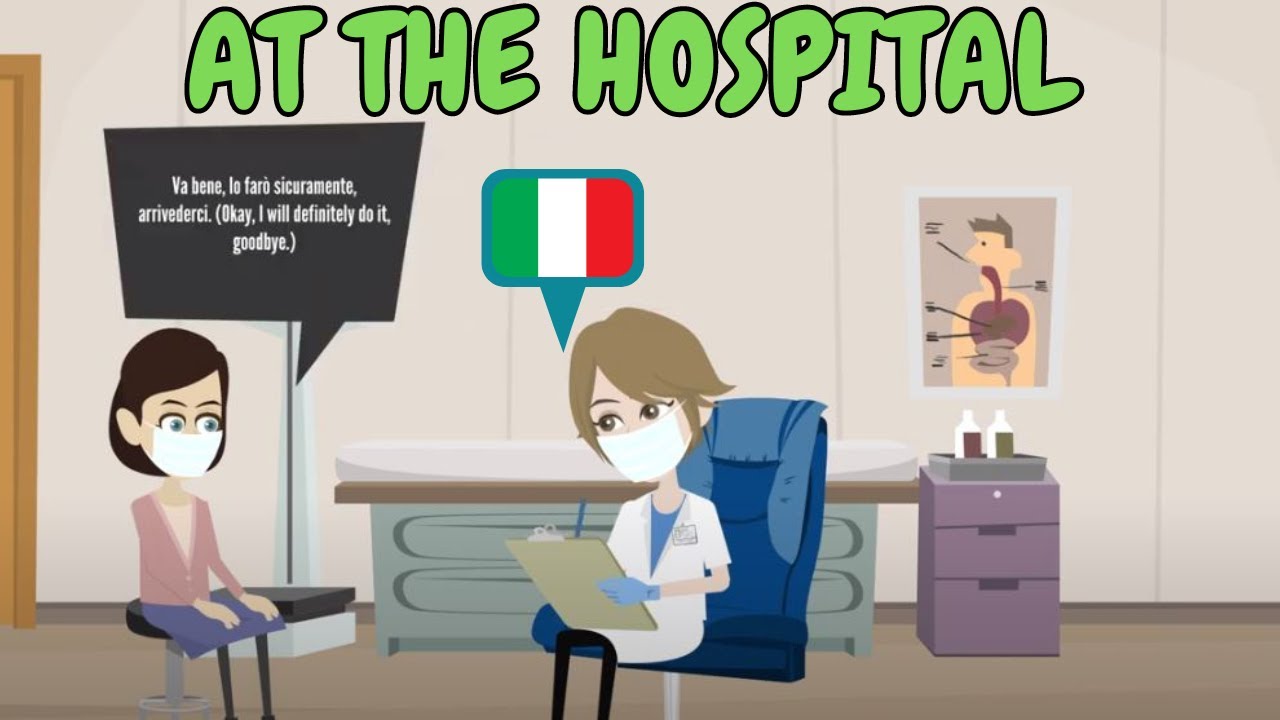 Speak Italian Like a Local: Easy Dialogue for Beginners in a Hospital!