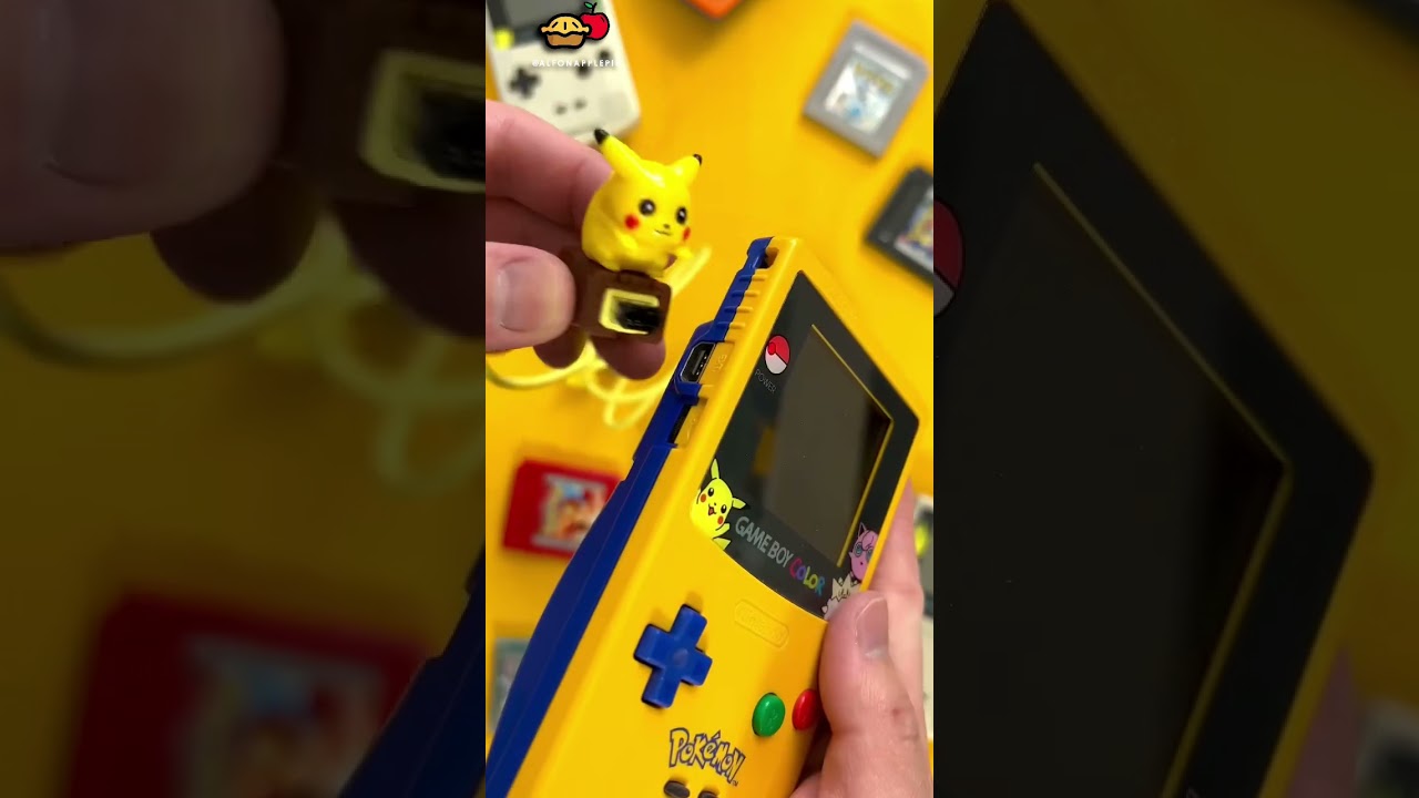 I really love old Nintendo Accessories #gameboy #90s #pokemon #pokemonyellow #gameboyprinter