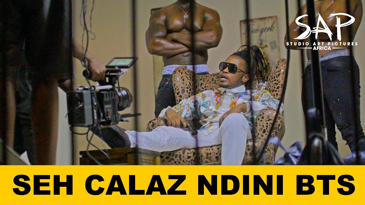 Seh Calaz Ndini The Making Behind The Scenes (studio art pictures)