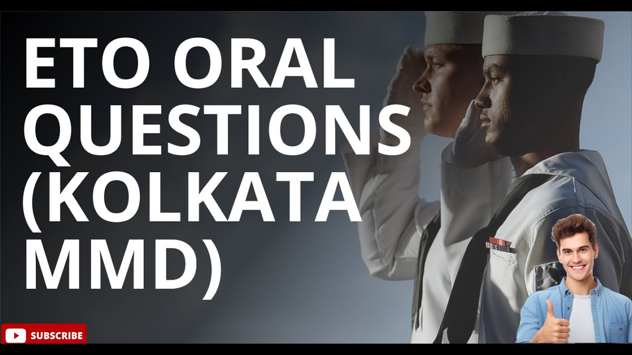 ETO Oral Question | Recent question | MMD Kolkata
