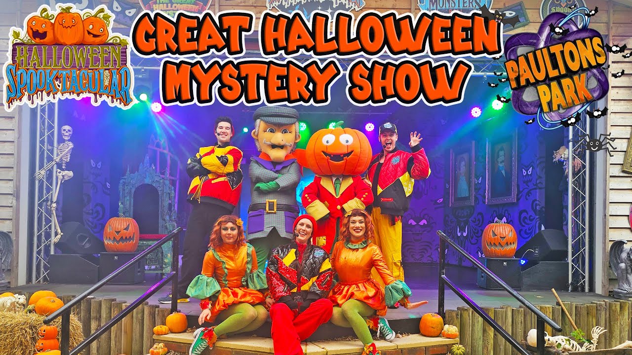 Великое Хэллоуинское таинственное живое шоу в Paultons Park Halloween Spooktacular (октябрь 2025 ...