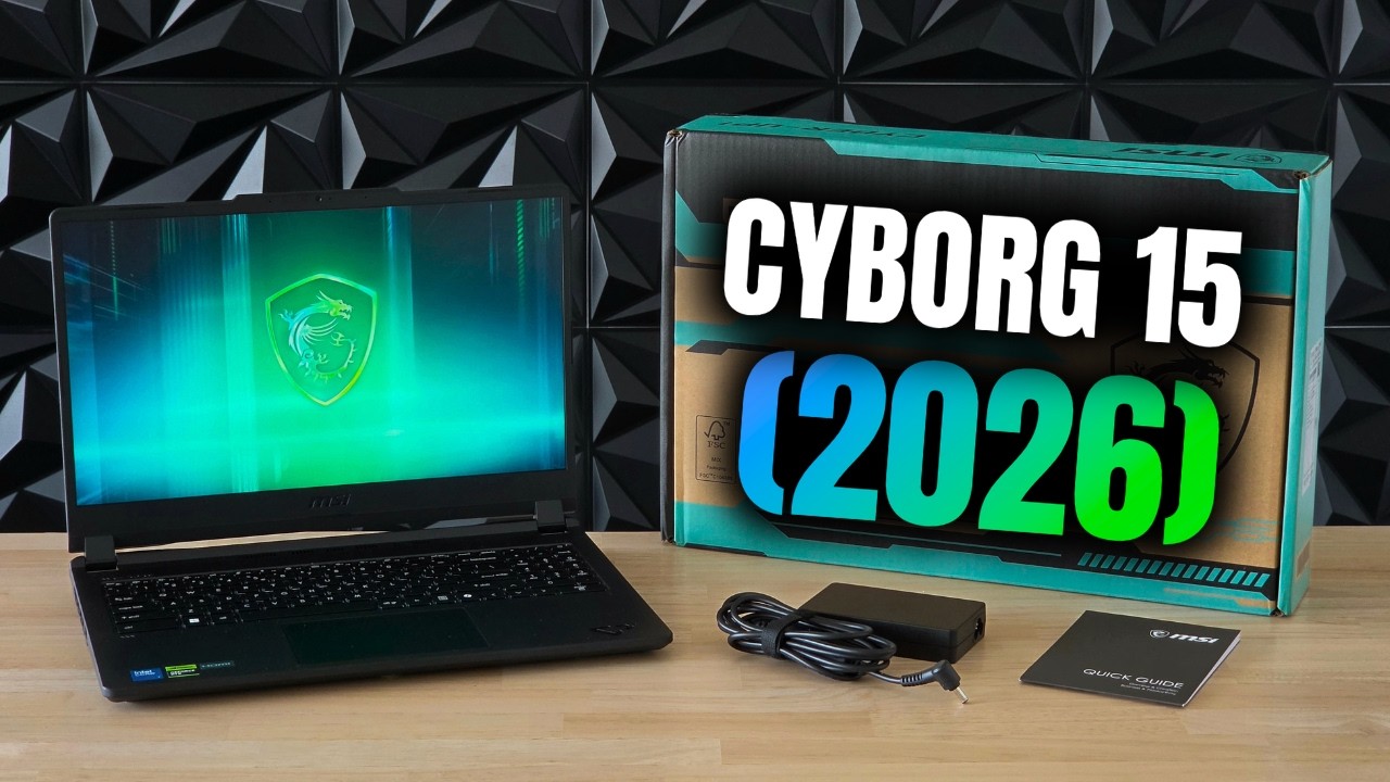 MSI Cyborg 15 MAX (2026) Unboxing - Budget 15