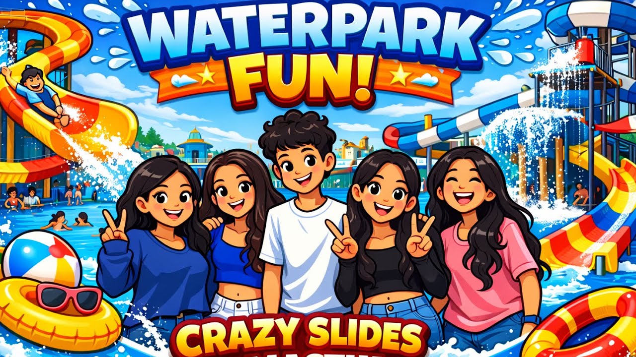 “Masti karne gaye the… Ladai ho gayi! 😱💀#rathorevlogs #viral #vlog #waterpark #waterville #masti 