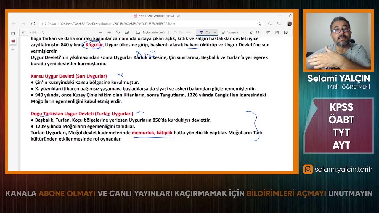 İSLAM ÖNCESİ TÜRK TARİHİ