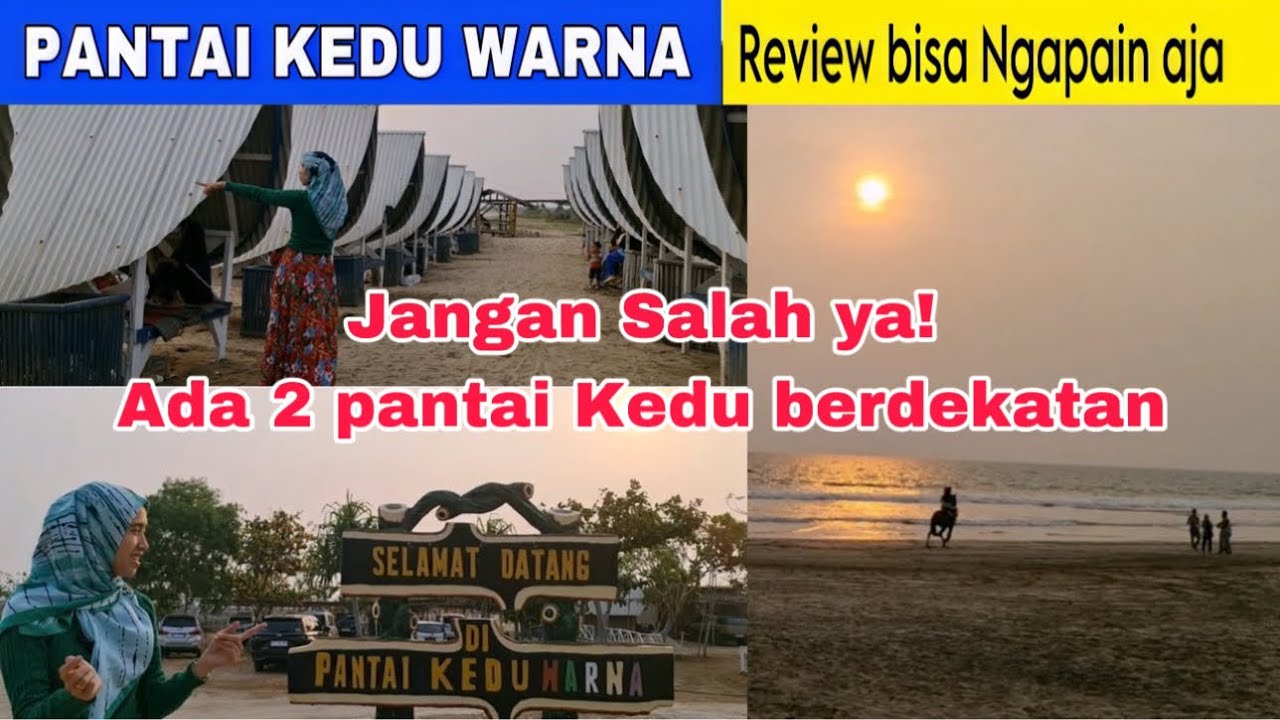 PANTAI KEDU WARNA KALIANDA  - Update REVIEW TERBARU SENSASI