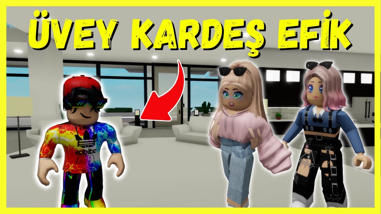 YARAMAZ ÜVEY KARDEŞİMİZ EFİK😼ROBLOX Brookhaven🏡RP