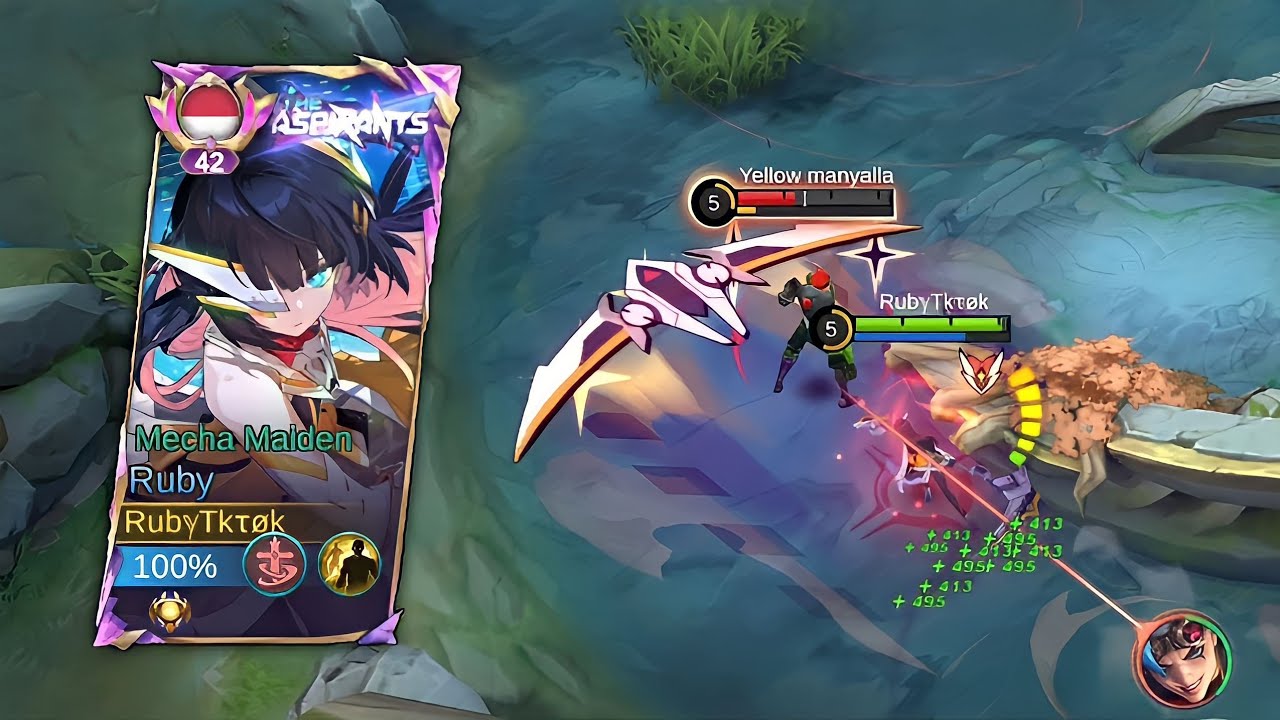 Cara Laning Ruby Lawan Xborg Yang Benar | Mobile Legends