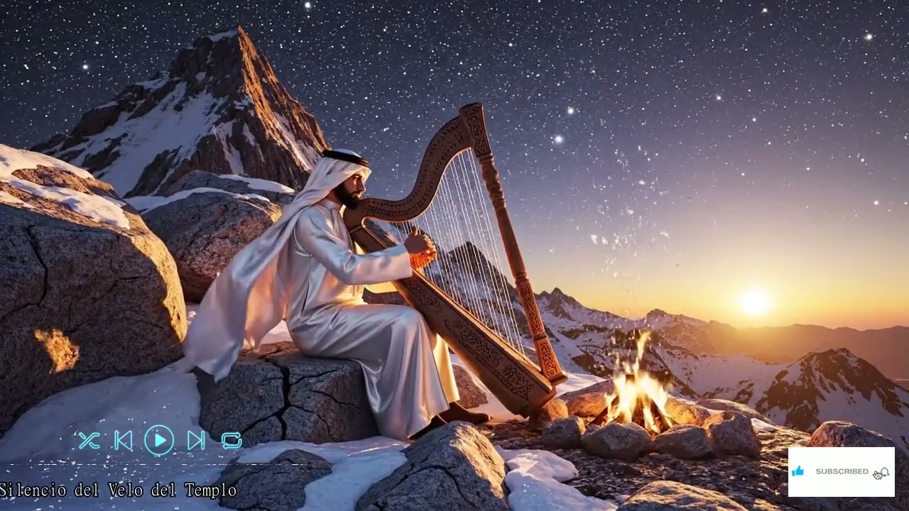 🕎 Arpa Profética y Atmosfera Celestial | Tiempo de Oración · Murmullo Sagrado