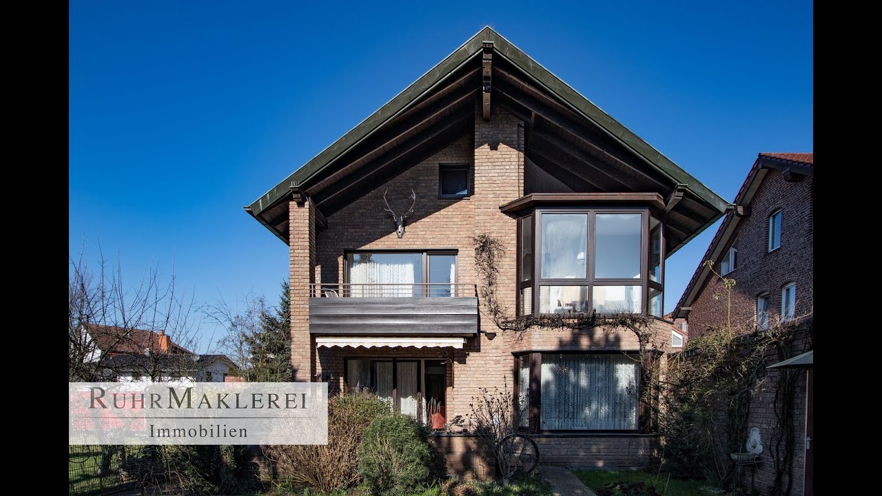 Freistehendes Architektenhaus in Alt-Marl mit Kamin, Sauna und perfekter Raumaufteilung!