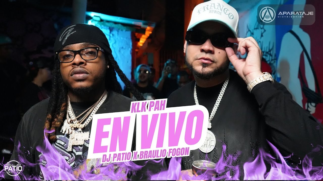Braulio Fogon X Dj Patio - klok Pah En Vivo #BrutalFilms