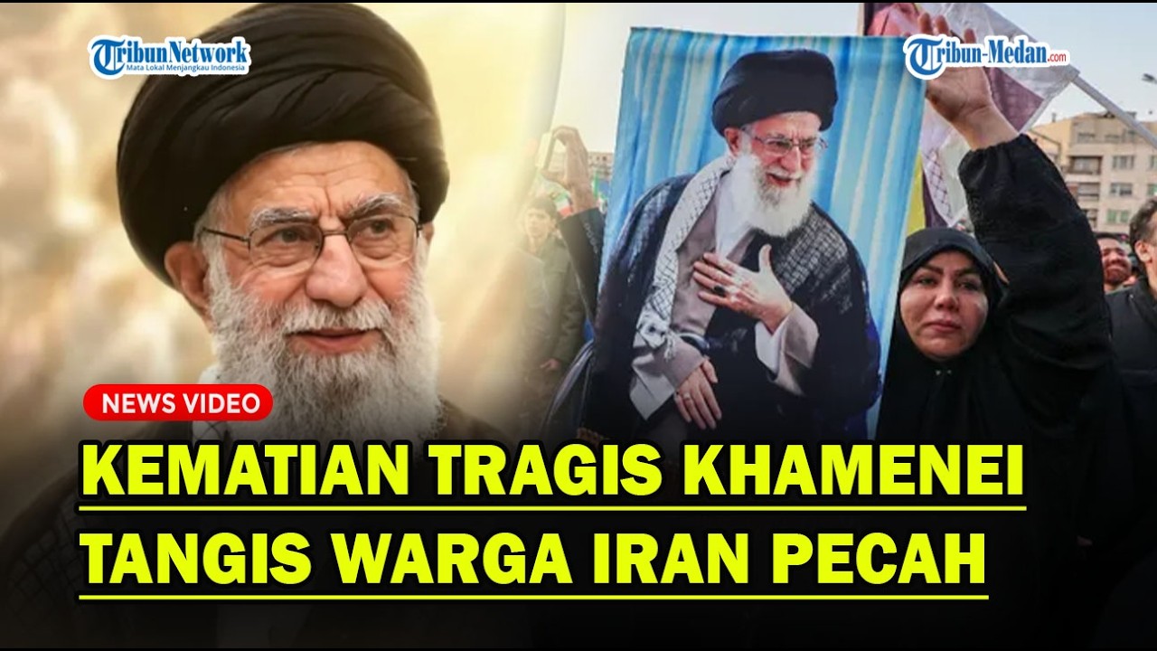 KEMATIAN TRAGIS ALI KHAMENEI❗ Tangis Warga Iran Pecah, IRGC Bersumpah Balas AS-Israel❓