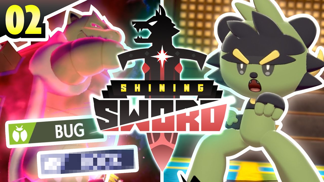 ENTER BUGFU?!! Pokemon Shining Sword DLC Nuzlocke Ep:02