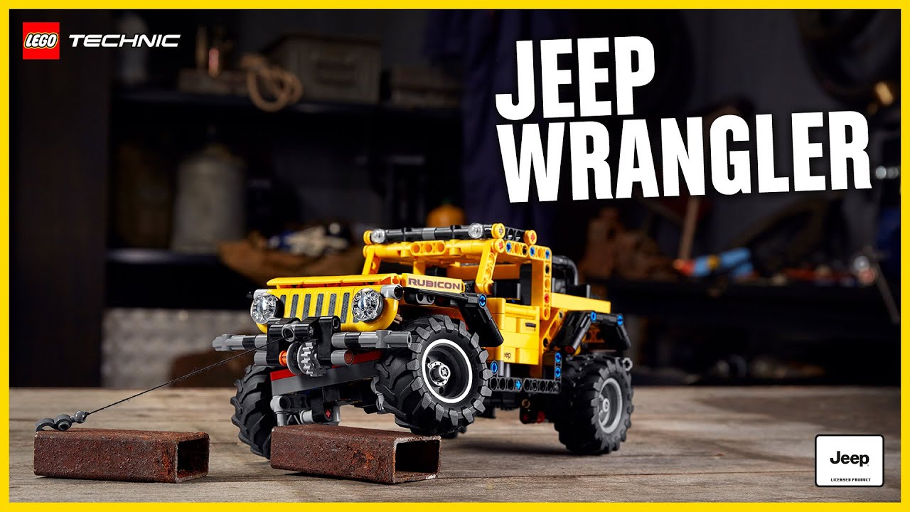 Terenowa przygoda fantastycznym Jeepem Wranglerem | LEGO Technic