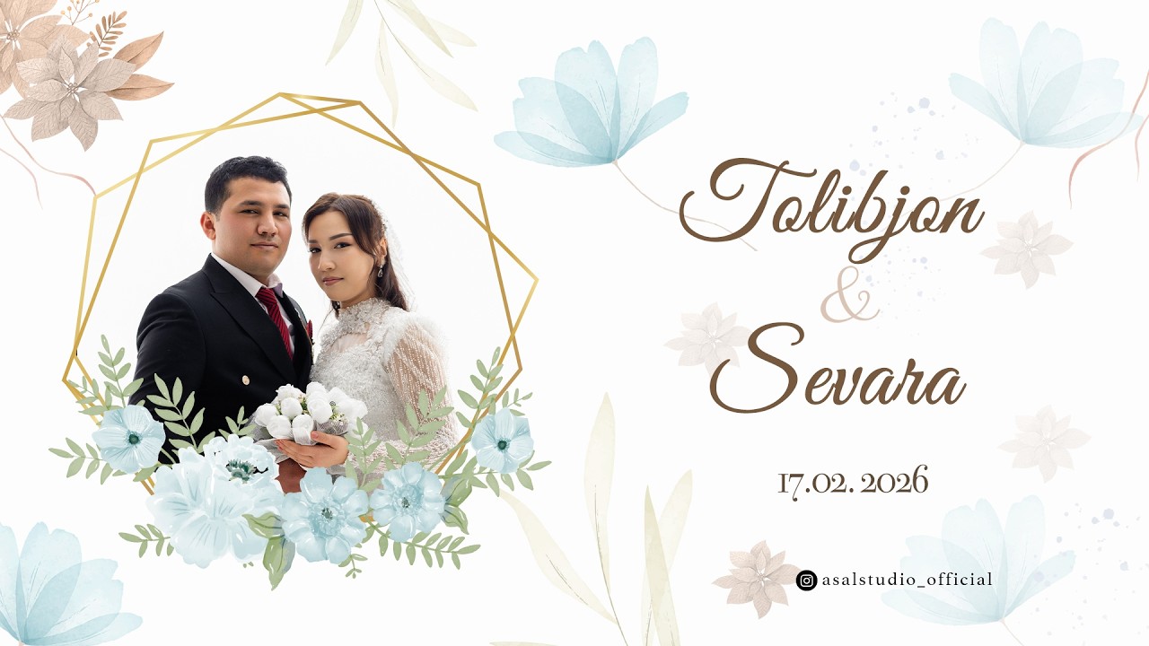 Tolibjon & Sevara (Wedding Day) (Crystal  Tõyxonasi) 17.02.2026 LIVE