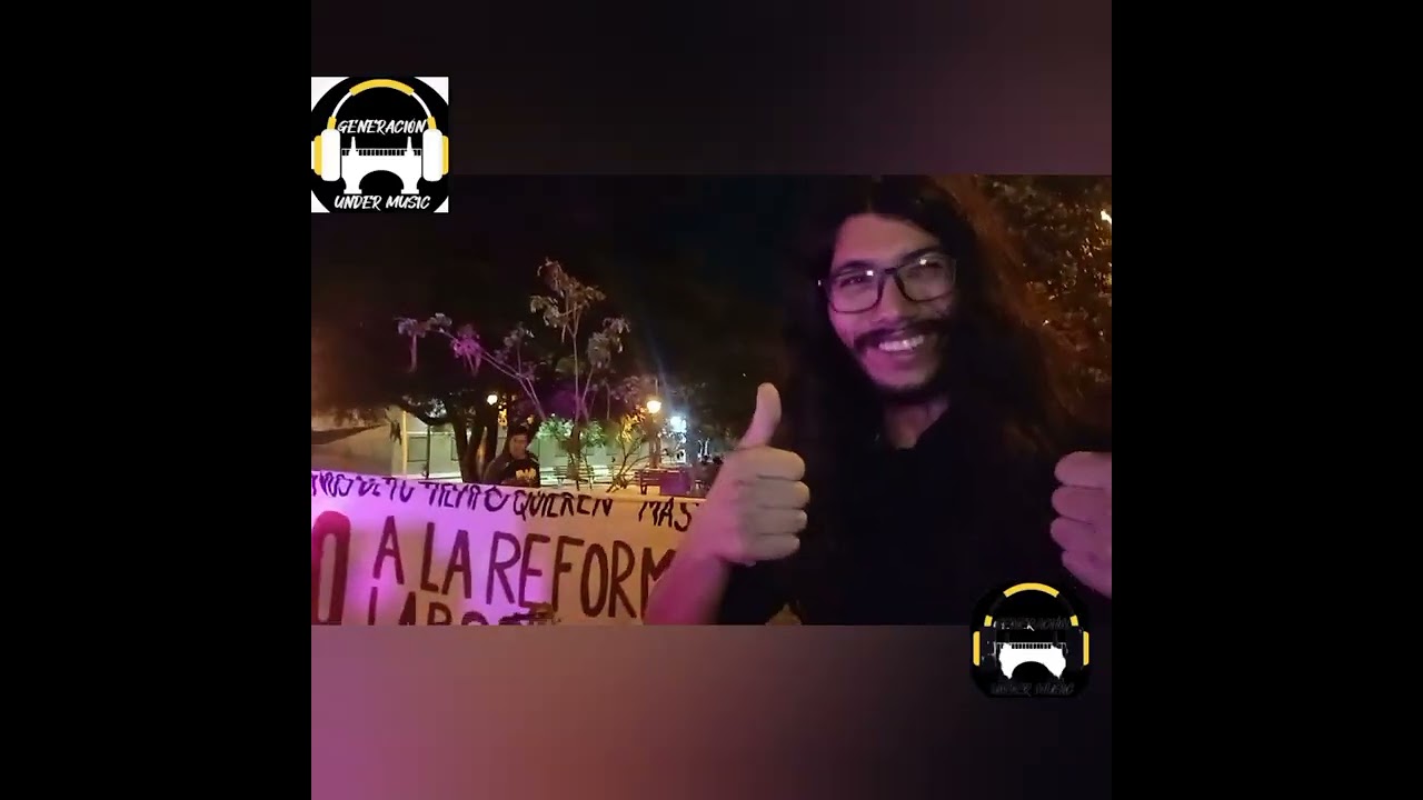 4° Parte de lo que fue el festival contra la reformal laboral, en una fech aconemorativa