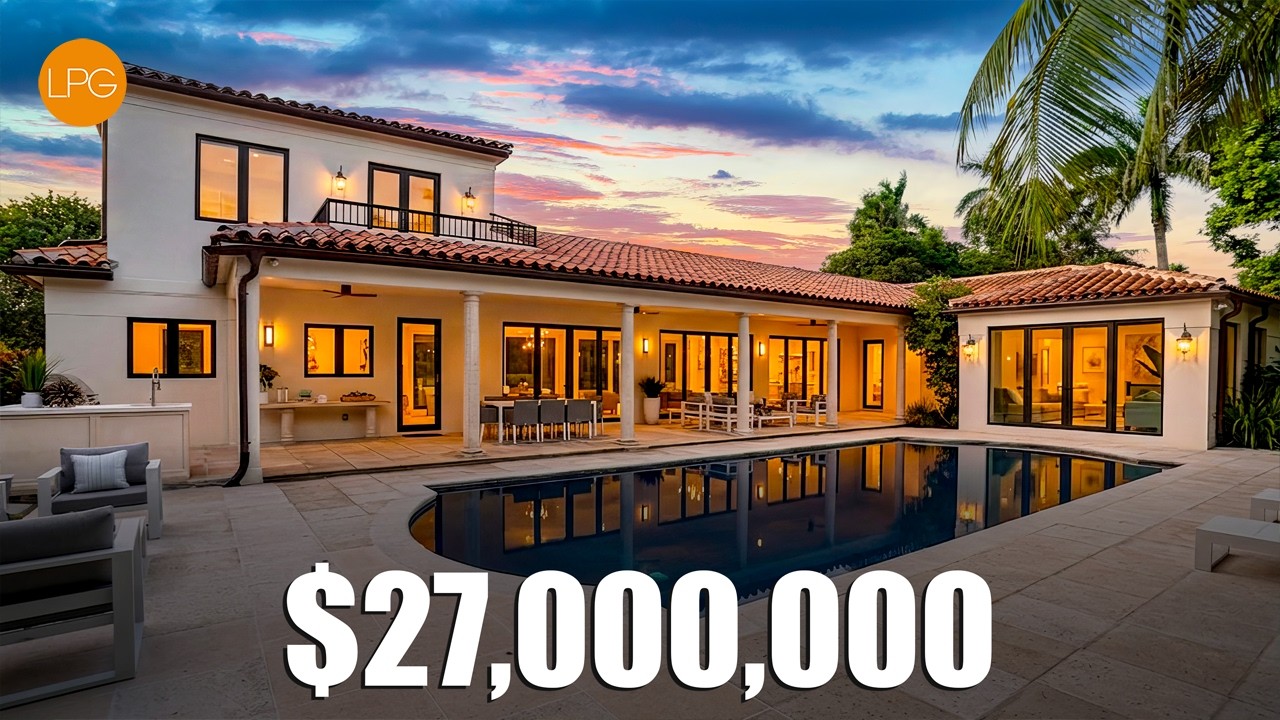 Inside a $27,000,000 🔥 Palm Beach Mansion | Florida Ultra-Luxury Home Tour