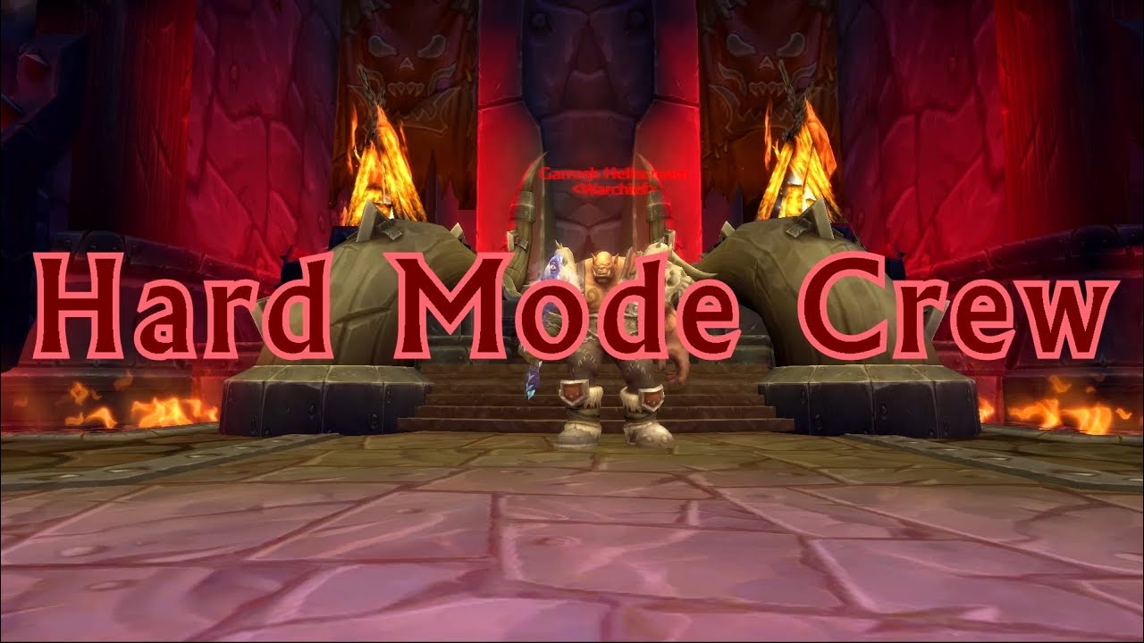 Garrosh Hellscream 10-Man Normal Mode (Restoration Shaman PoV) (NERD SCREAMS)