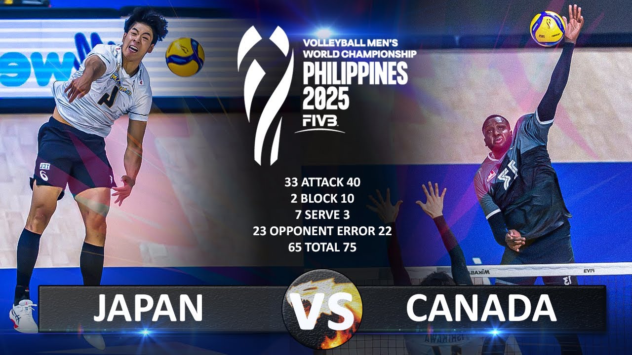 Japan vs Canada | Men's World Championship 2025