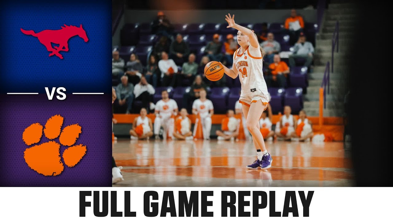 SMU vs. Clemson Full Game Replay | 2025-26 ACC Women's Basketball