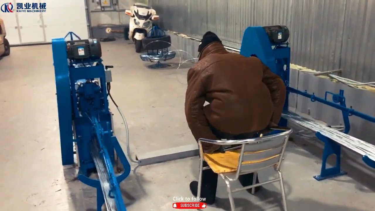 Станок для выпрямления и резки проволоки диаметром 2,5-5,0 мм/Wire straightening and cutting machine