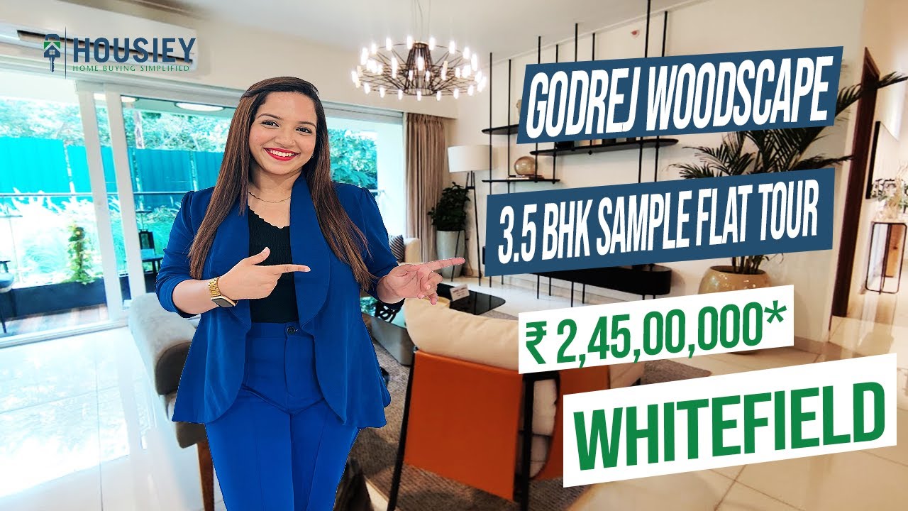 Godrej Budigere Cross | 3.5 BHK Sample Flat Tour | Godrej Woodscapes Whitefield