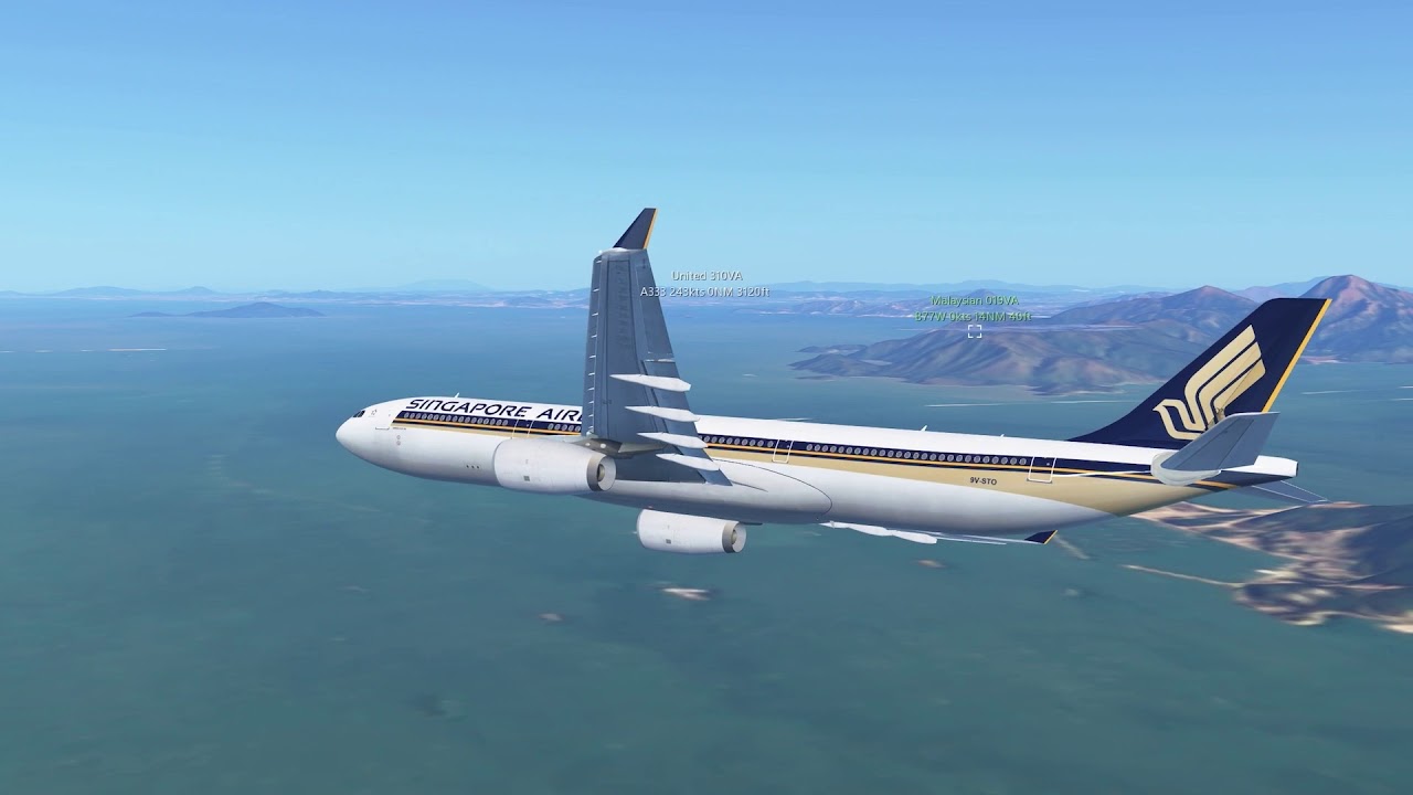 Infinite Flight Expert Server-- WSSS-VHHH