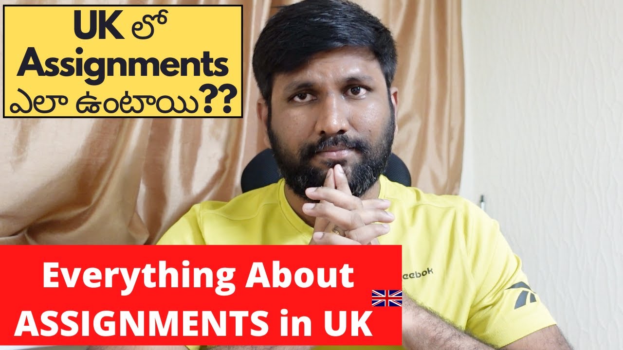 Everything about Assignments in UK 🇬🇧 Universities || UK Telugu Vlogs