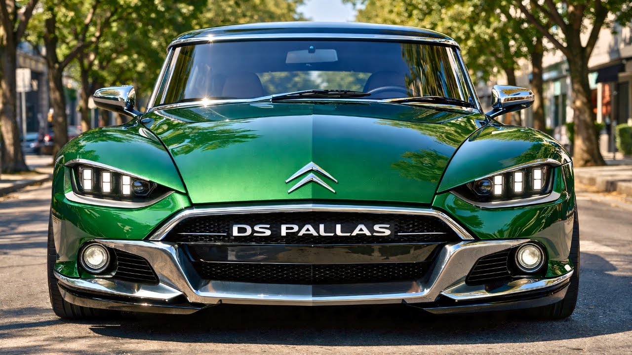 Новый Citroen DS Pallas 2026 года уже здесь — смелое возвращение роскоши...