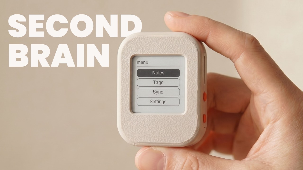 I Built a Minimalist AI Note Device