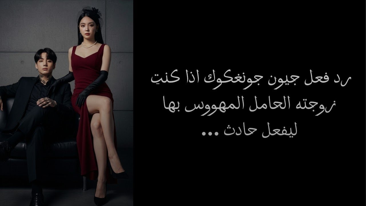رد فعل جيون جونغكوك اذا كنتِ زوجته الحامل المهوس بها ليفعل حادث ......