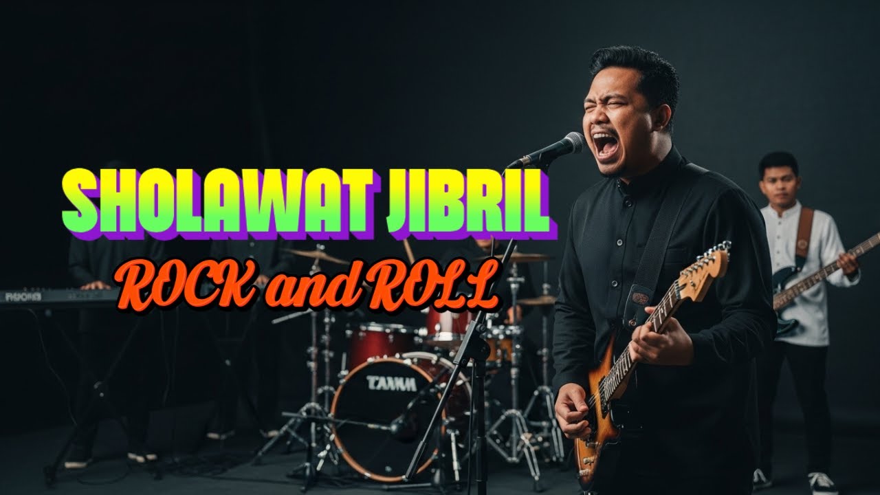 Sangat Inspiratif! Simak Kolaborasi Musik Religi Modern Paling Epik Sholawat Jibril rock