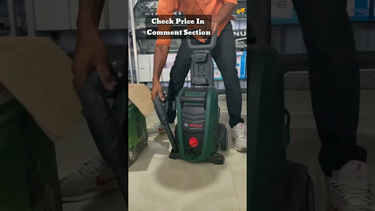 Ye To Kamaal Ki Machine He || Bosch Aquatak 125 1500-Watt High Pressure Washer || #bosch  #shorts